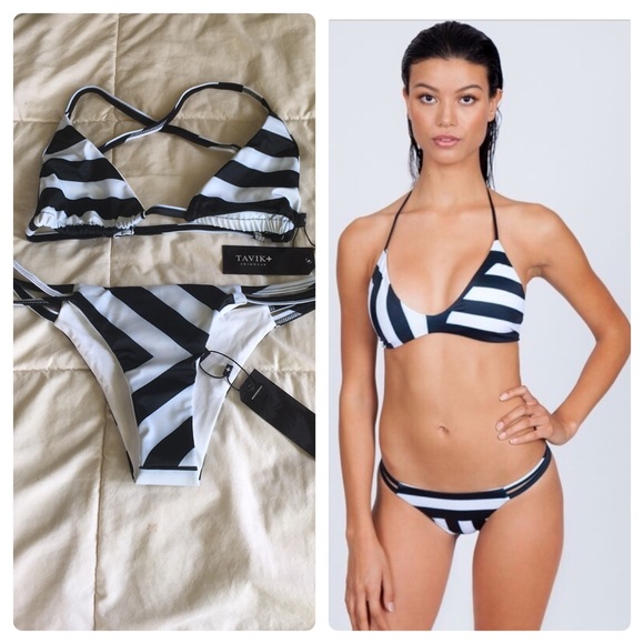 Tavik Other - NWT. Tavik striped bikini set
